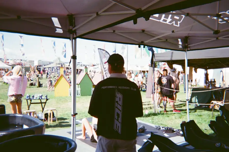 R!CE team looking out across an event