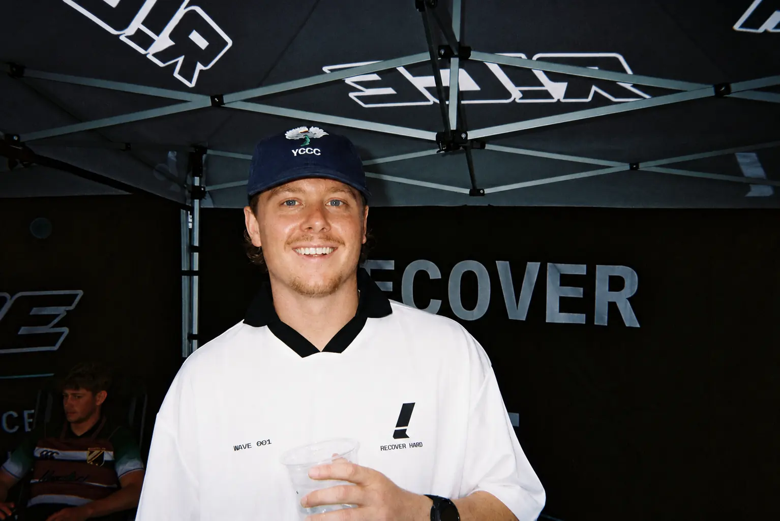 Wave 001 shirt under the R!CE canopy at Beat-Herder
